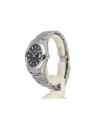 Rolex Datejust 36 - 2024 box + papers | steel black Oyster
