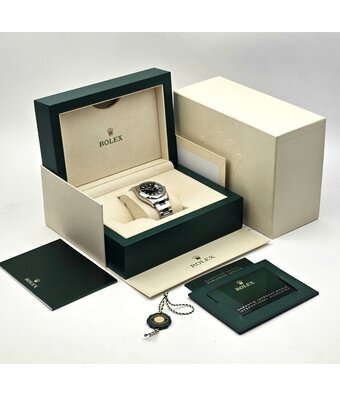Rolex Datejust 36 - 2024 box + papers | steel black Oyster