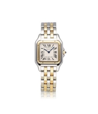 Cartier Panthère de Cartier  MM - 2024 box + papers | steel gold silver | ref. 4017 |