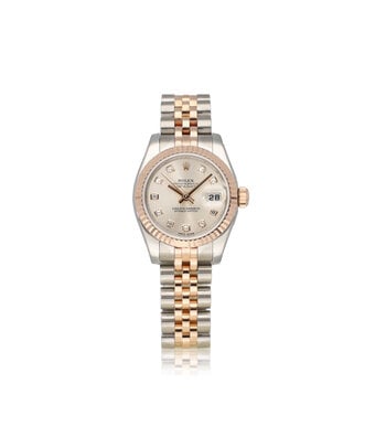 Rolex Lady-Datejust 26 - 2013 + papers | steel rose gold silver diamond Jubilee
