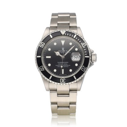 Submariner Date 40 - 2013 + papers |  steel black rehaut - RRR Oyster