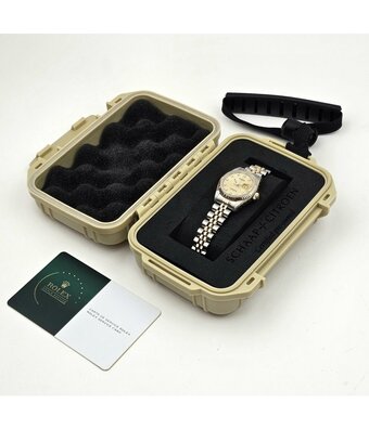 Rolex Lady-Datejust 26 NEW ROLEX SERVICE -  1987 B+P | steel - gold champagne Jubilee computer d