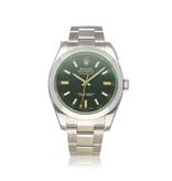 Rolex Milgauss 40 RANDOM SERIAL - steel black orange Oyster