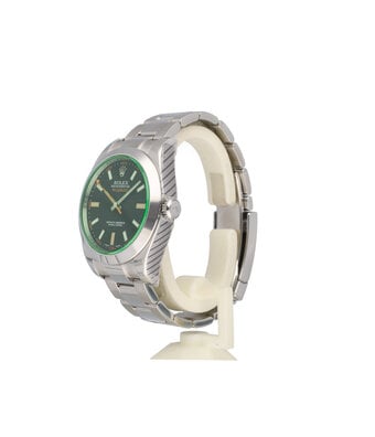 Rolex Milgauss 40 RANDOM SERIAL - steel black orange Oyster