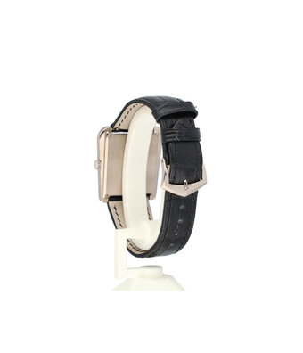 Patek Philippe Gondolo   trapeze white gold silver | NEW PATEK STRAP