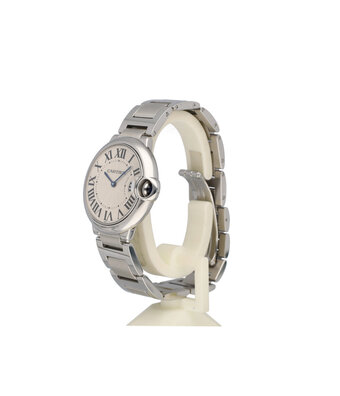 Cartier Ballon Bleu de Cartier  36 steel silver roman MM | ref. W69011Z4 |