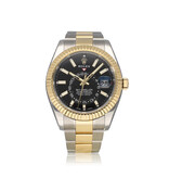 Rolex Sky-Dweller  42 2017 box + papers | steel - gold Oyster black