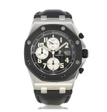 Audemars Piguet Royal Oak Offshore   steel 2010 B+P | NEW AP SERVICE