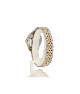 Rolex Lady-Datejust 28 NEW ROLEX SERVICE - 2021 B+P | steel - gold champagne factory diamond Jub