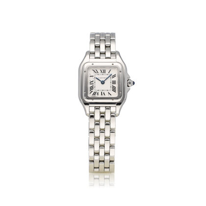 Panthère de Cartier  SM - 2024 box + papers | steel - white roman SM - small | ref. 4177