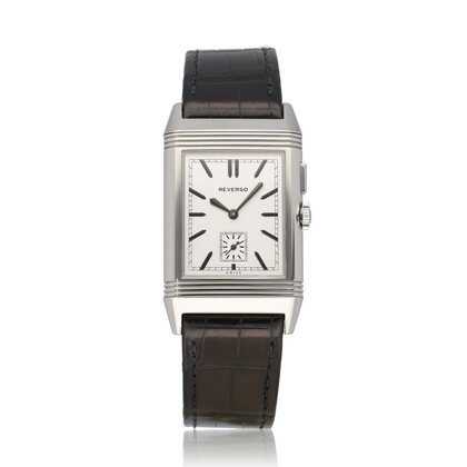 Reverso Grande Ultra Thin Duoface  box  | steel white - black | day - night | ref. 278.8.5