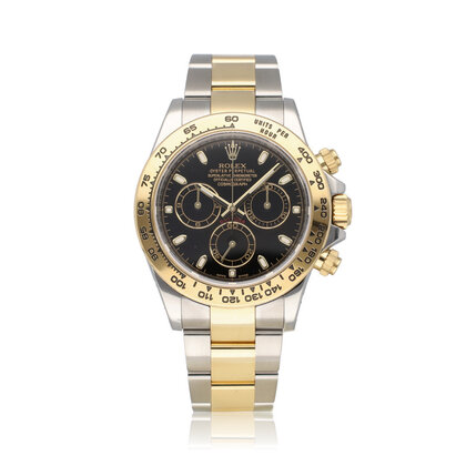 Daytona  40 steel - yellow gold black Oyster
