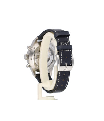 IWC Pilot's Watch Chronograph 43 steel blue day-date 2024 box + papers