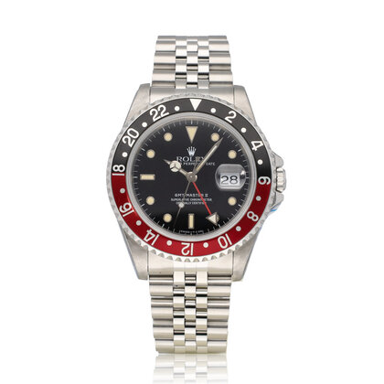 GMT-Master II 40 NEW ROLEX SERVICE - E-serial - 1990 | Coke steel  Jubilee