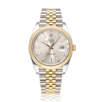 Datejust 41 steel gold silver Jubilee 2023 box + papers