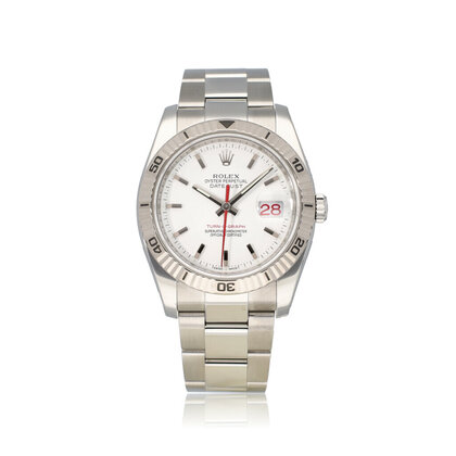 Datejust 36 Turn-o-graph 2005 + papers | M-serial steel - white gold red Oyster