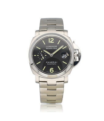 Panerai Luminor  40 steel bracelet + box