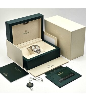 Rolex Datejust 41 steel gold silver Jubilee 2023 box + papers