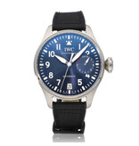 IWC Big Pilot's Watch Le Petit Prince 46 steel Le Petit Prince 7-days blue 2022 box + papers