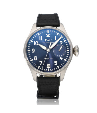 IWC Big Pilot's Watch Le Petit Prince 46 steel Le Petit Prince 7-days blue 2022 box + papers