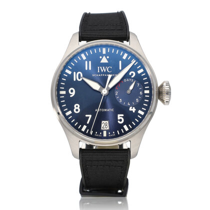 Big Pilot's Watch Le Petit Prince 46 steel Le Petit Prince 7-days blue 2022 box + papers