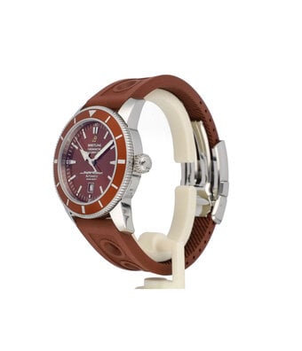 Breitling Superocean Heritage  46 steel brown rubber