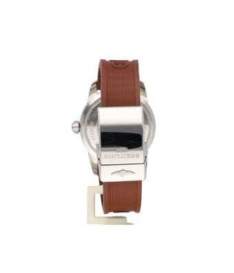 Breitling Superocean Heritage  46 steel brown rubber