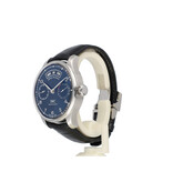IWC Portugieser  44 steel blue 2016 box + papers