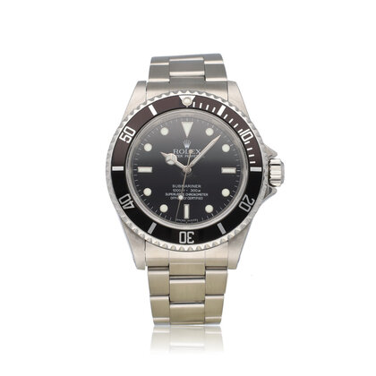 Submariner No Date 40 - 2006 box + papers | 4-liner - RRR - rehaut steel black