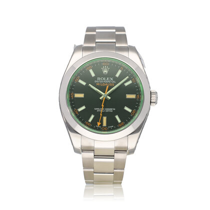 Milgauss 40 RANDOM SERIAL - steel black orange Oyster