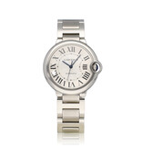 Cartier Ballon Bleu de Cartier   - 2018 box + papers | steel silver automatic | ref. 3284 |