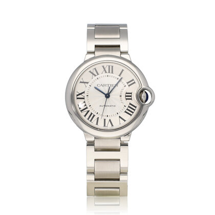 Ballon Bleu de Cartier   - 2018 box + papers | steel silver automatic | ref. 3284 |