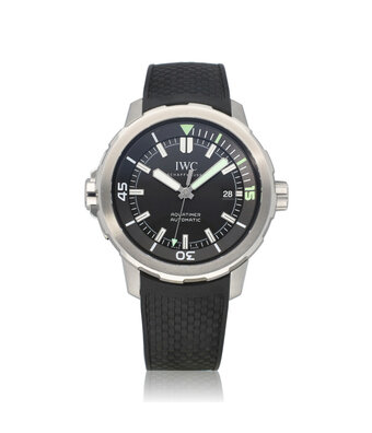 IWC Aquatimer Automatic  2020 box + papers | steel black rubber