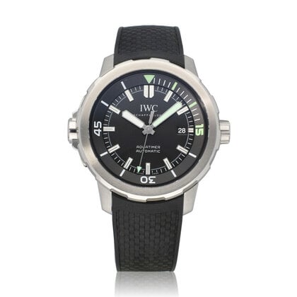 Aquatimer Automatic  2020 box + papers | steel black rubber