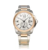Cartier Calibre de Cartier  42 - 2011 box + papers | steel - rose gold | ref. 3389 |