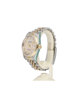Rolex Datejust 36 NEW ROLEX SERVICE | steel - yellow gold MOP - pearl - tahitian - 1996