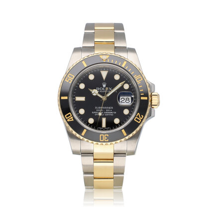 Submariner Date 40 - 2013 + papers | steel - yellow gold black ceramic