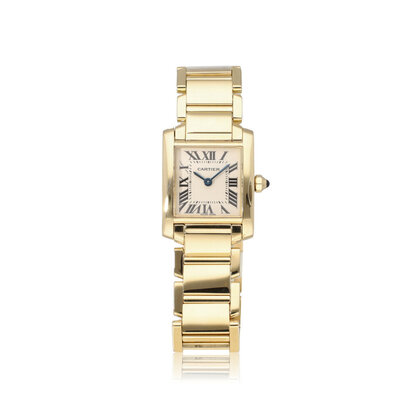 Tank Française SM yellow gold SM - small | ref. 2385 | 2000 + papers