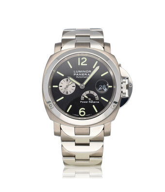 Panerai Luminor Power Reserve 44 - 2007 box + papers | steel - titanium black