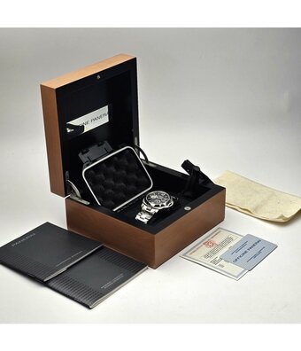 Panerai Luminor Power Reserve 44 - 2007 box + papers | steel - titanium black