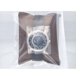 Patek Philippe Complications World Time 39,8 NEW PP SERVICE - SEALED - white gold black 175th anniversary