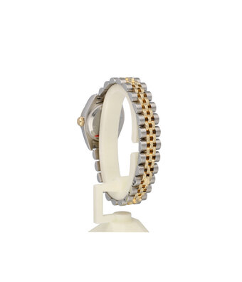 Rolex Lady-Datejust 26 NEW ROLEX SERVICE -  2007 + papers | steel yellow gold blue computer diam