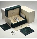 Rolex Datejust 41 -2024 box + papers | steel - white gold silver index fluted Oyster
