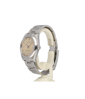 Rolex Oyster Perpetual 36 - 2026 box + papers | steel beige pastel domed Oyster
