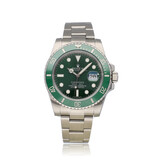 Rolex Submariner Date 40 2016 + papers | steel green - Hulk ceramic