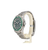 Rolex Submariner Date 40 2016 + papers | steel green - Hulk ceramic