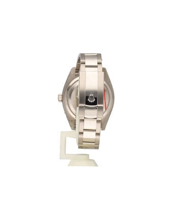 Rolex Sky-Dweller  42 NEW ROLEX SERVICE - 2014 B+P | white gold ivory roman Oyster