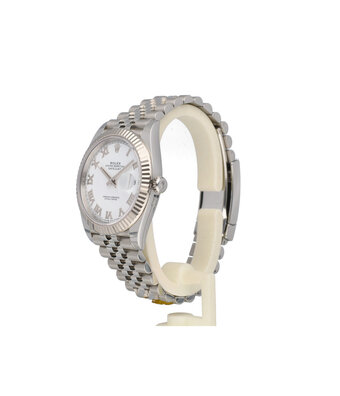 Rolex Datejust 41 - 2022 box + papers | steel - white gold roman Jubilee
