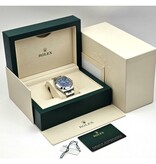 Rolex Datejust 41 - 2025 box + papers | STICKERED | steel azurro blue roman Oyster