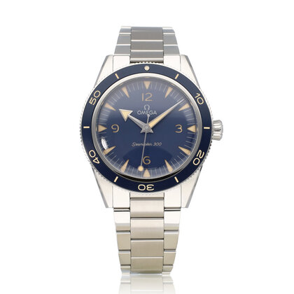 Seamaster 300 41 NEW - UNWORN - 2025 B+P | steel blue